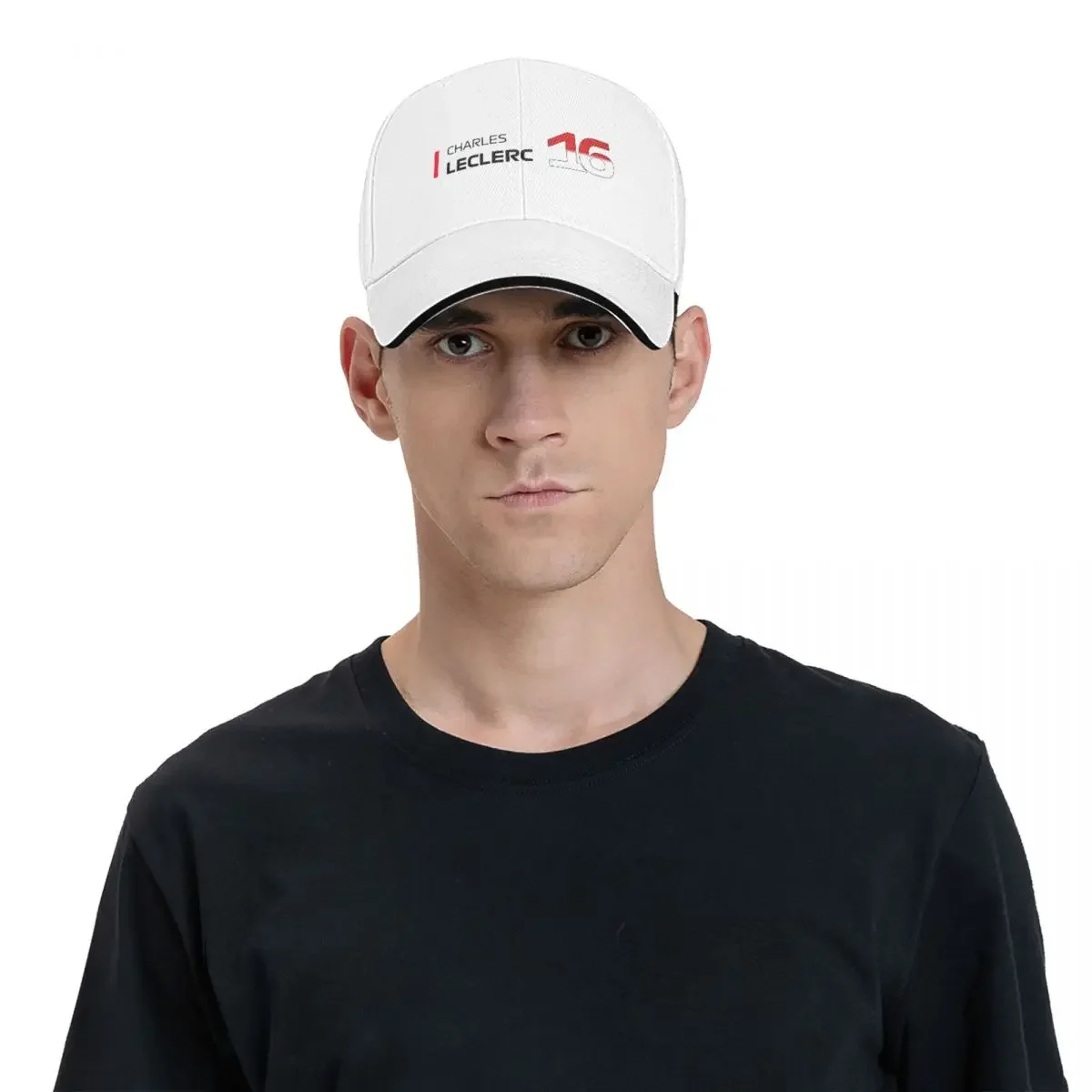 Charles Leclerc F1 Cap Fashion Casual Baseball Caps Adjustable Hat Hip Hop Summer Unisex Baseball Hat Customizable Polychromatic 6