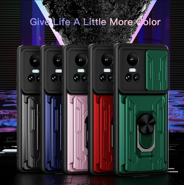 For Oppo Reno 10 Pro 5G Case Armor Shockproof Slide Lens Cover On Orro  Reno10 Renault 10 Pro 5G Magnet Holder Ring Protect Funda - AliExpress