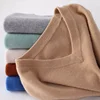 Wool Men's Sweaters V-neck Pullovers Cashmere Knitting Hot Sale Spring Autumn Sweaters Knitwear High Quality Jumpers Clothes 6