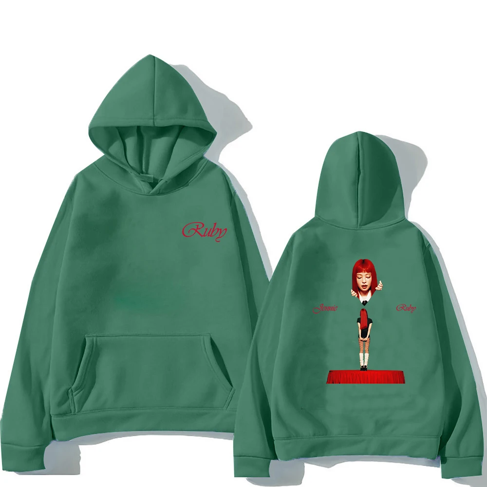 アイドル JENNIE Ruby Album Hoodie XL Ruby Album Hoodie – Jennie