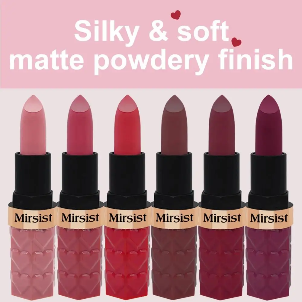 Velvet Matte Lipstick Non Transfer Waterproof Highly Pigmented Longwear Nude Peach Brown Cherry Tones Smooth Lip Makeup_voghion.com