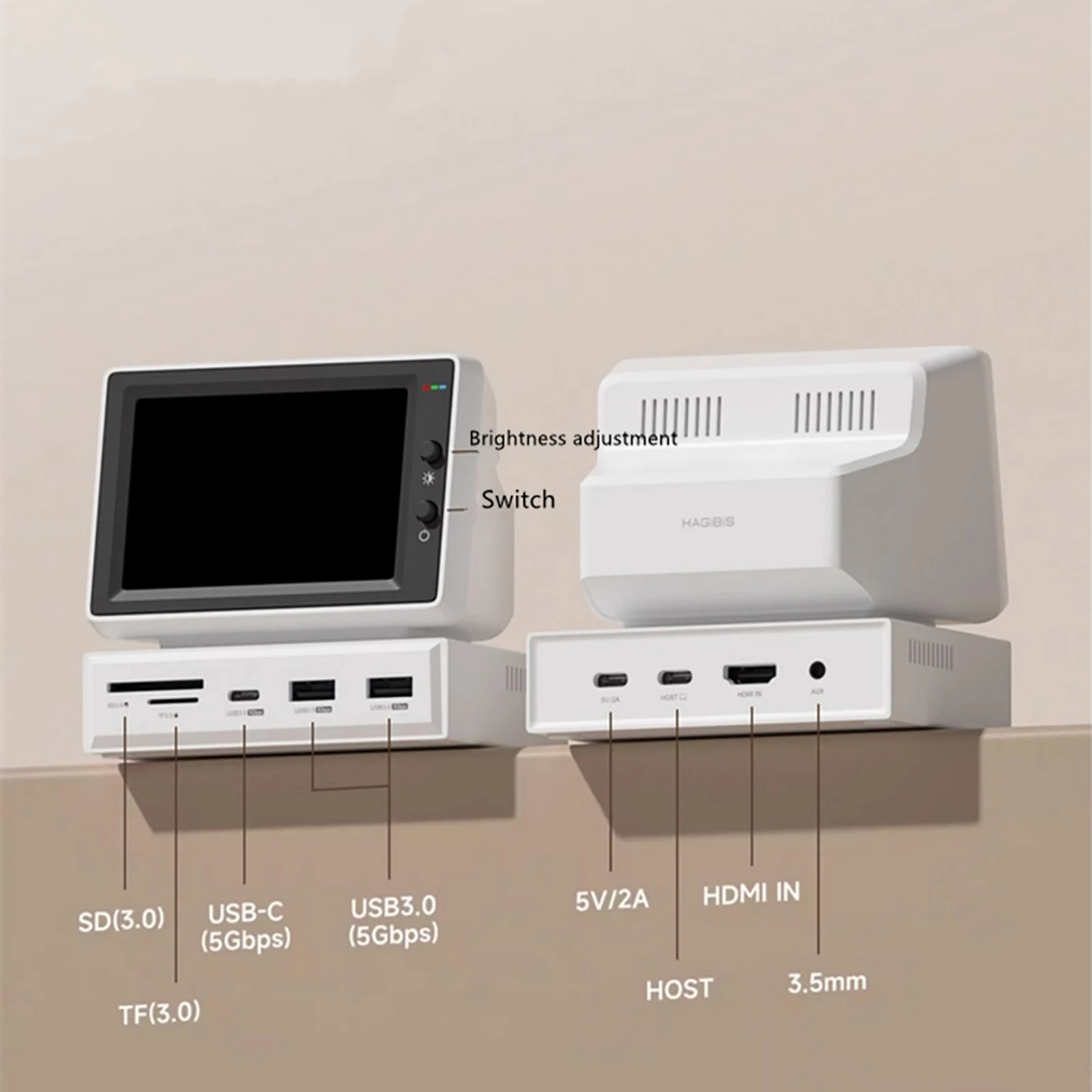 ̴ ǻ  ȭ LCD ÷ , USB 3.0 , SD3.0, TF ī 