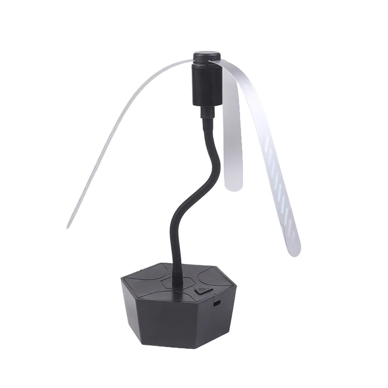 1PC Flexible Fly Repellent Fans For Outdoor Table Top Tables Battery Type Fly Fan For Food Keep Flies Away