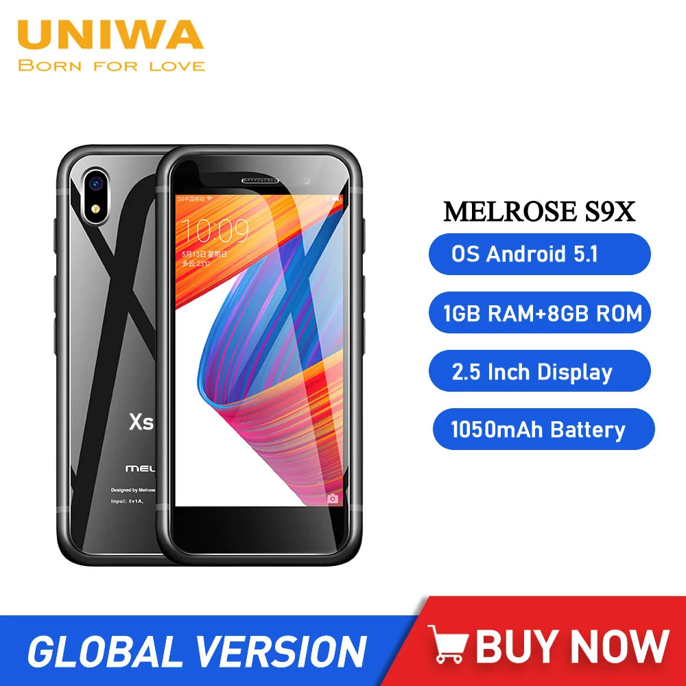 Smallest 4G Smartphone Melrose2019 Super Mini 3GB+32GB Android8.1 Dual SIM  Phone