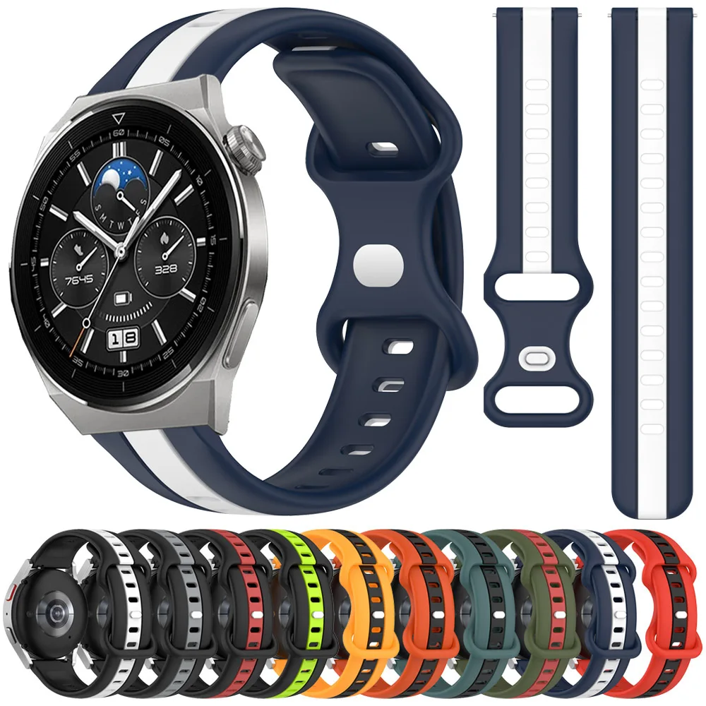 Cinturino In Silicone Per Huawei Watch Gt 3 Gt2 46Mm 42Mm/Watch 3 Pro/Buds/Runner Wristband Honor Magicwatch 2 Gs Pro Es Band Bracelet