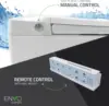 Elongated Smart Toilet Bidet in White with Auto Open Auto Close Auto Flush and Heated Seat  squat toilet 4