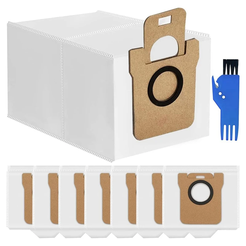 

8Pcs Dust Bags For Dreame L10S Ultra/L10 Ultra,For Xiaomi X10+ Robot Vacuum Cleaner,2.5L Large Capacity Parts Accessories Bags