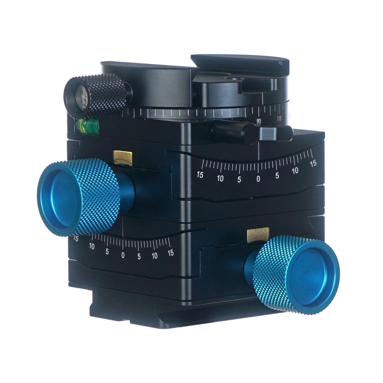 Swebo Gon 3D Worm Geared Leveling Goniometer Tripod Head Pan and 2-Way Tilt