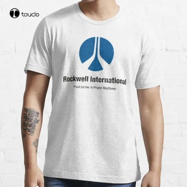 

Rockwell International T-Shirt Custom Aldult Teen Unisex Digital Printing Tee Shirt Fashion Funny New Xs-5Xl