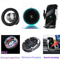 For Mercedes Benz GLE W167 GLS 2020 2021 2022 2023 2024 Special Phone Holder Base Wireless Charging Holder MagSafe Car Charger 6