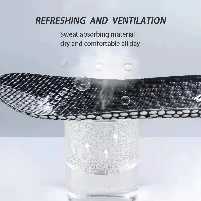 1.5-3.5CM High End Invisible Insole Added Comfortable Soft Breathable And Shock-Absorbing Sports Foot Care Foam Insole Unisex PU