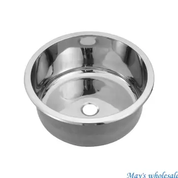 สแตนเลสสตีลรอบอ่างล้างจานเดี่ยวสระว่ายน้ำสระว่ายน้ำห้องน้ำอ่างล้างมือสำหรับร้านอาหารและสตูดิโอ 448a 1