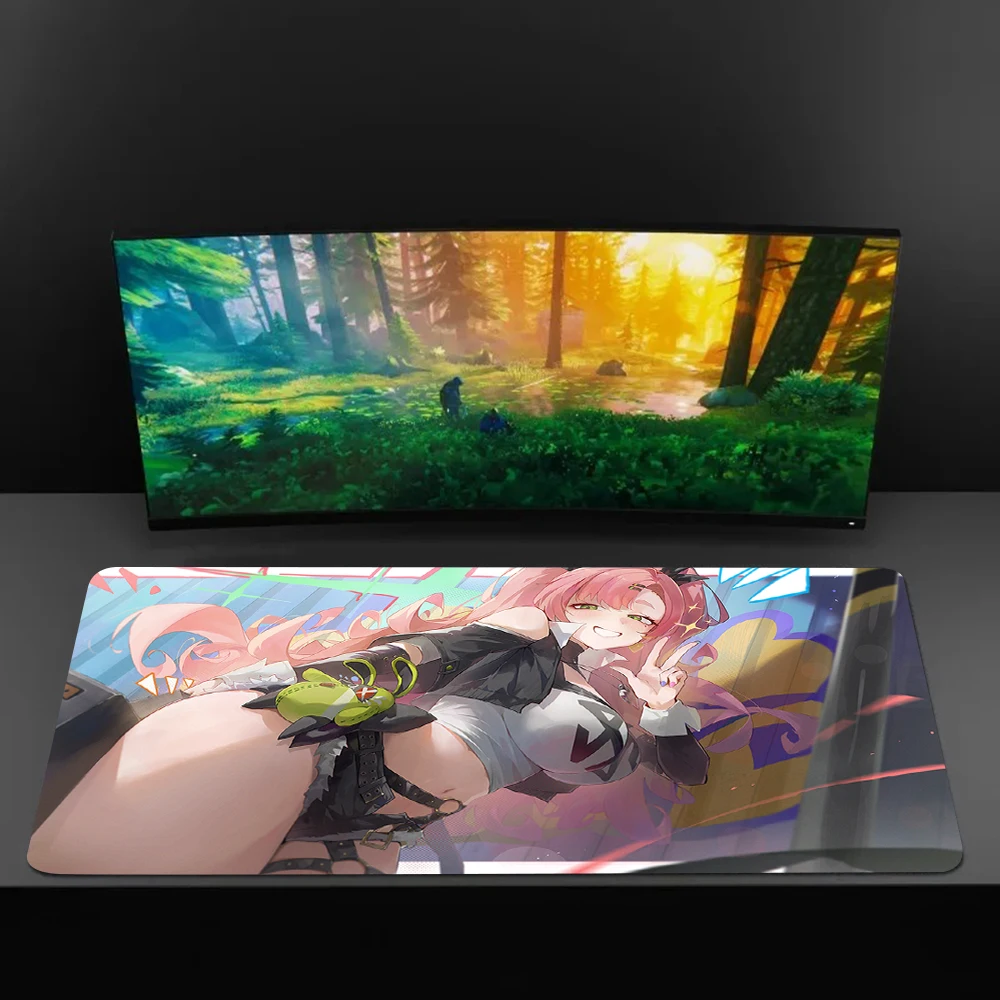 Zenless Zone Zero Character Mouse Pad High Elastic Non-slip Bottom R18+ Gaming Computer Mouse Pad