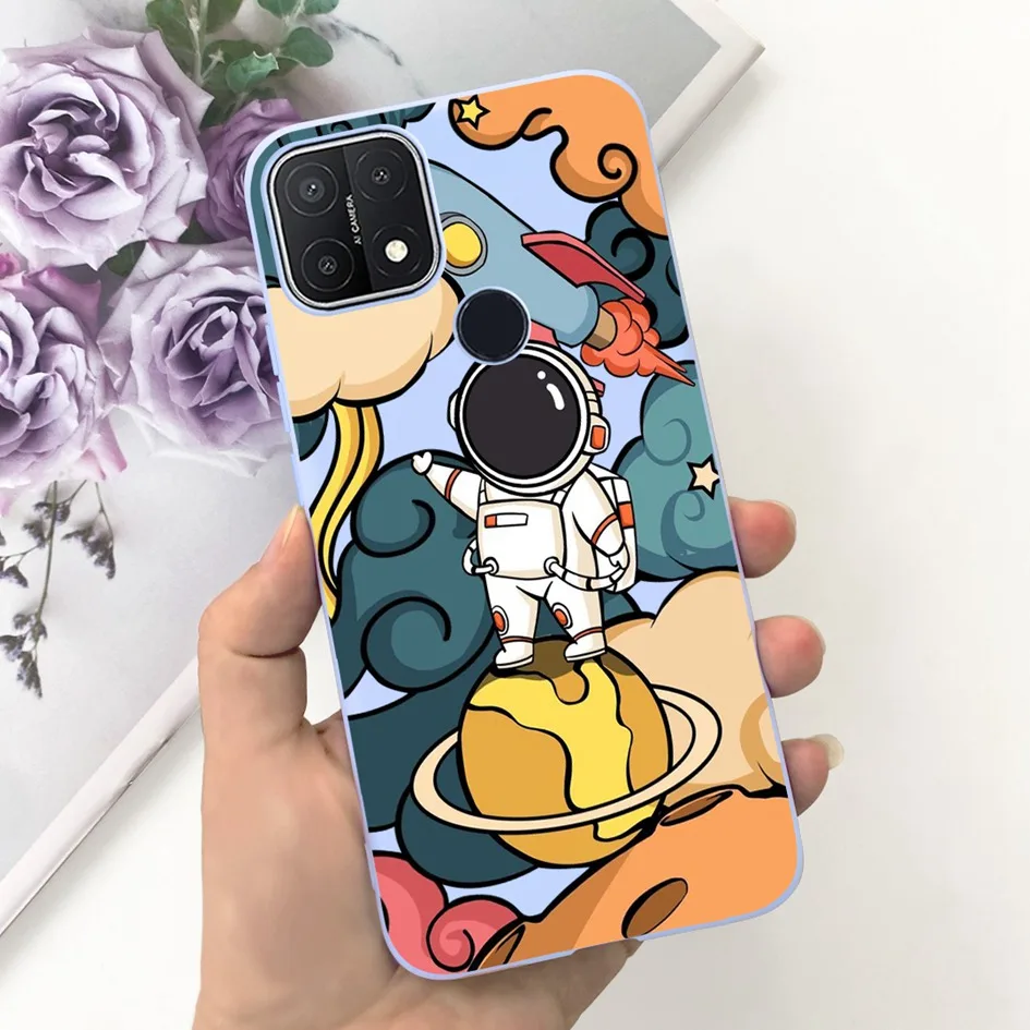 Stylish Astronaut Space Silicone Phone Case - Sleek Protection