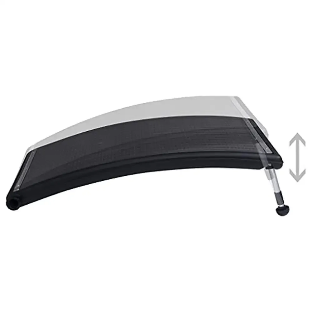 Solar Pool Heating System Eco-Friendly Above-Ground Pool Heater Adjustable Aluminum Panels Kit