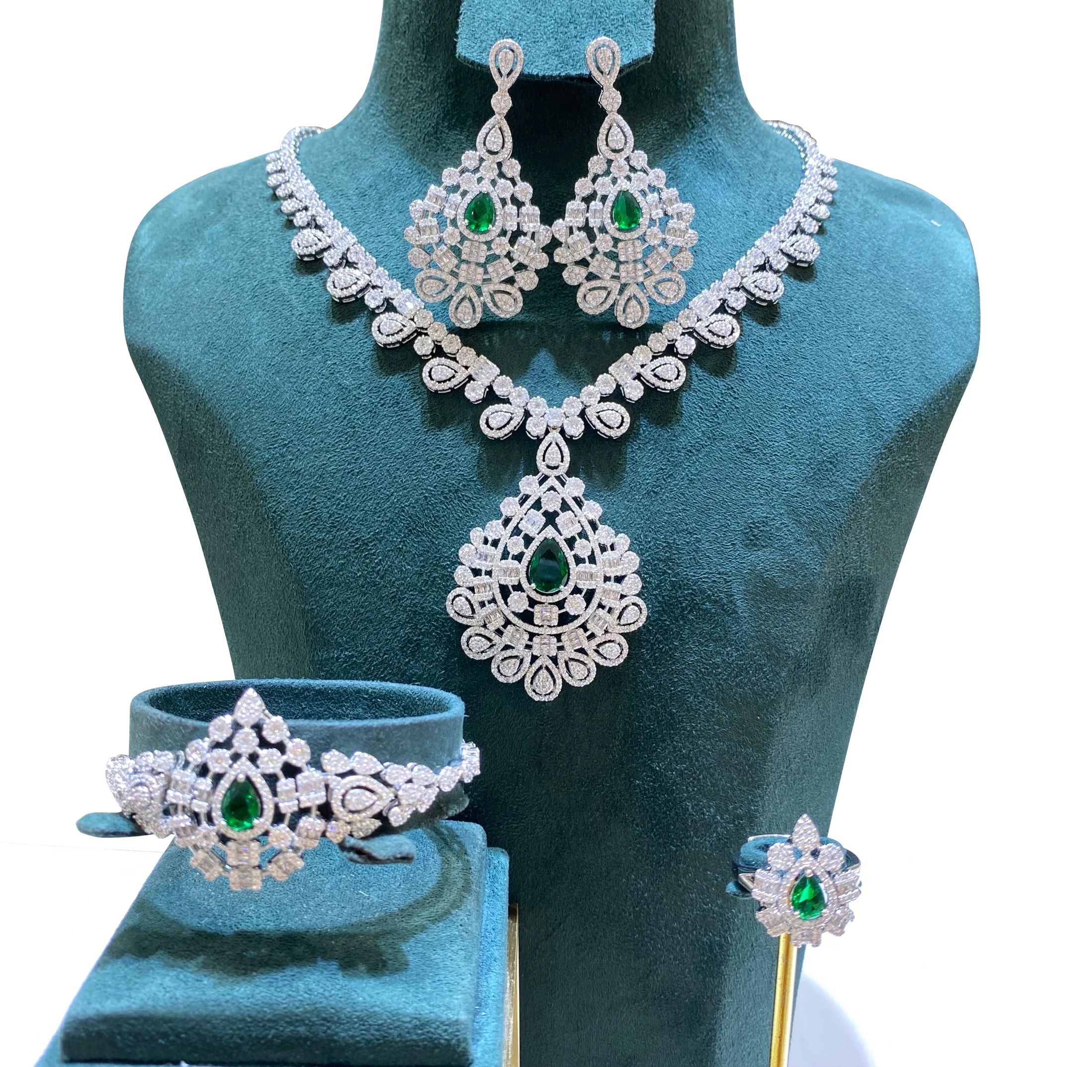 

GODKI Famous Brand 2layers Luxury African Jewelry Sets For Women Wedding Party Zircon Crystal Dubai Bridal Jewelry Set Gift