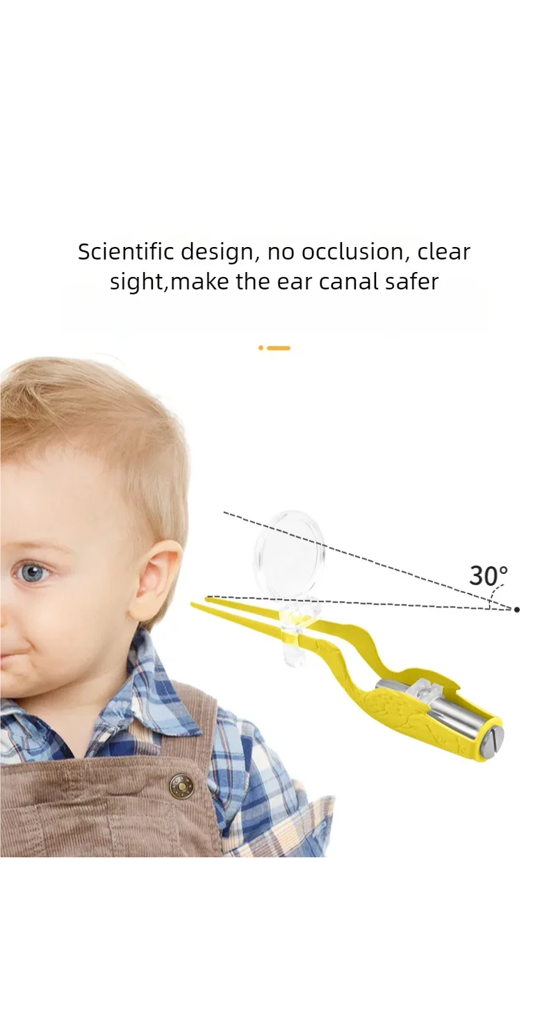 Ear Cleaning Kit with LED Light Ear Wax Removal Kit for Kids and Adults Earwax S