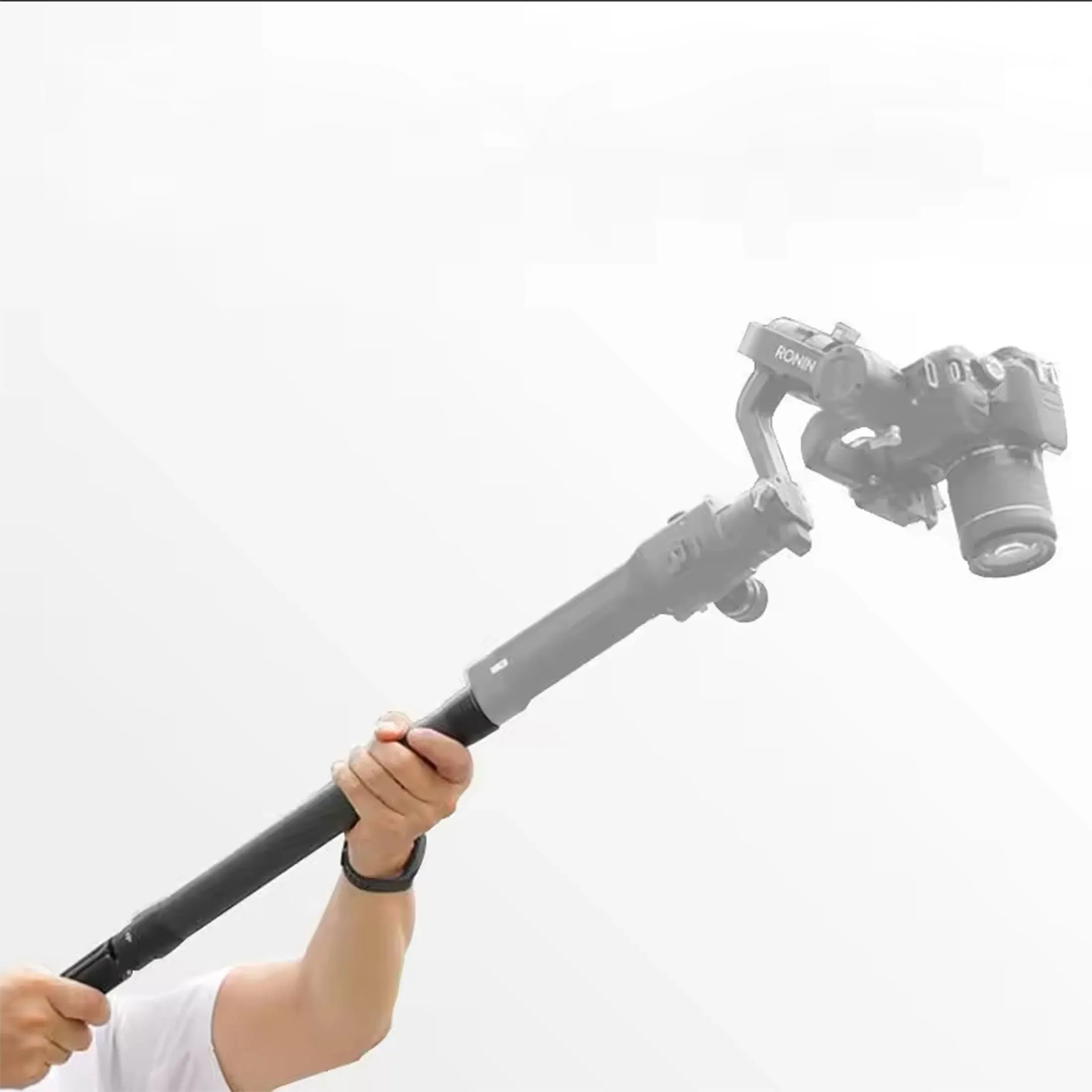 Carbon Fiber Extension Monopod Pole for DJI Ronin S SC RSC2 Zhiyun Camera Gimbal Stabilizer Accessories，Extendable Rod Handheld