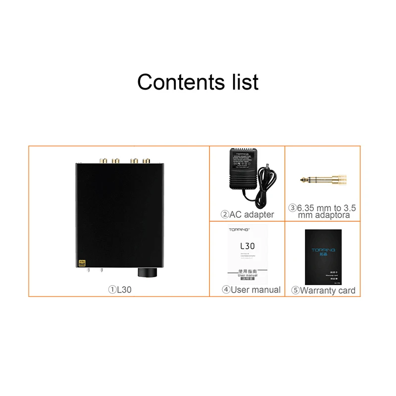 TOPPING L30 Headphone Amplifier 