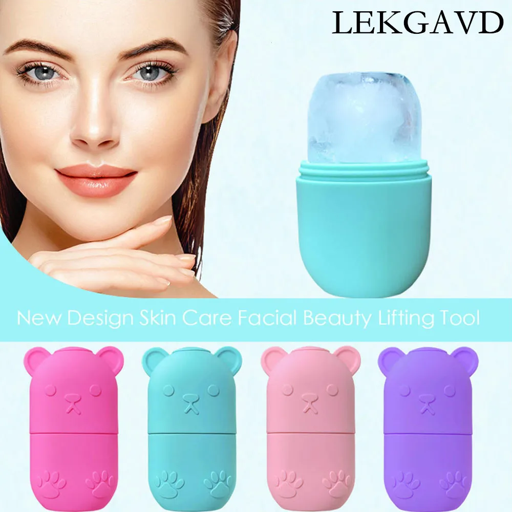 Facial Beauty Lifting Facial Roller Mold Silicone Ice Cube Trays Ice Globe  Ice Balls Face Massager Facial Roller Reduce Acne Red - Ice Cream Tools -  AliExpress