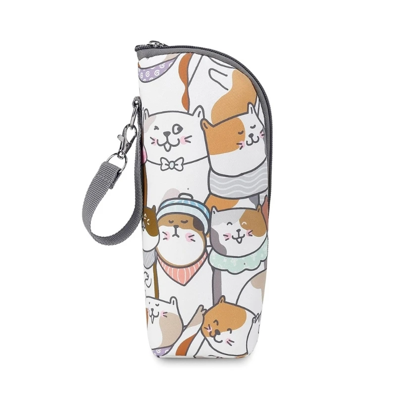 Portable Baby Bottle Bag Travel Case with Insulated Designing Milk Bottle Organiser for Travel and Outdoor Feeding 3