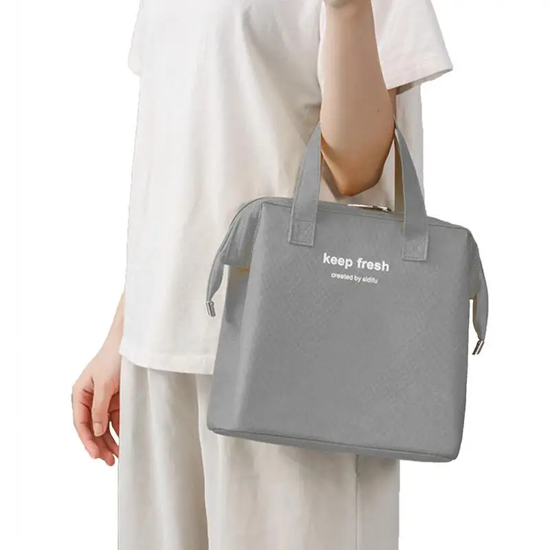 

Ланч-бокс, водонепроницаемый портативный термоохладитель для хранения еды, вместительная сумка-тоут, для улицы