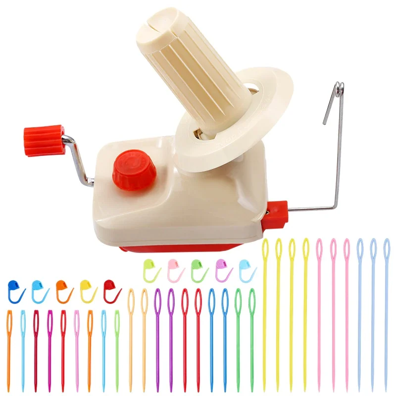 Description Picture 2 of itemWinding Machine Knitting Machine Handheld Yarn Winder Fiber String Line Ball Winding Manual Wool Winder Small Hand Operated
