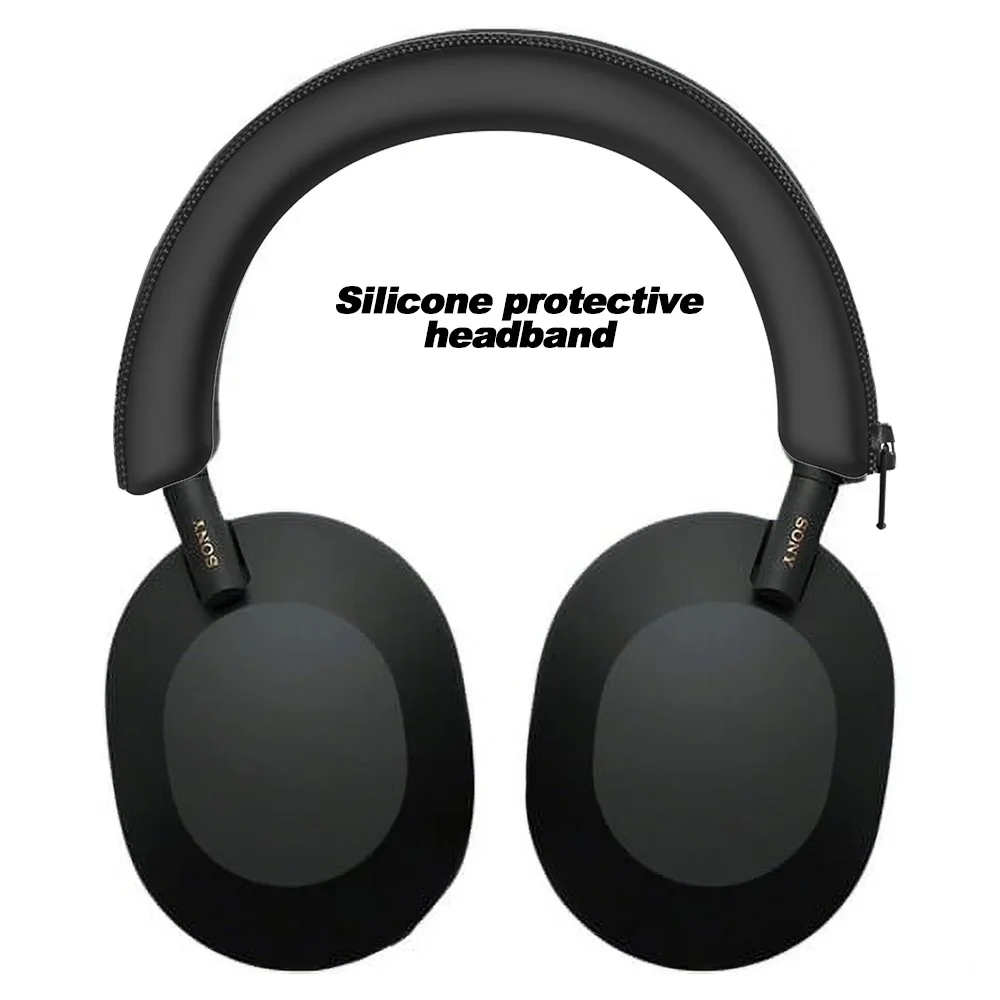 Earpads Compatible For SONY WH-1000XM6 Protein leather Memory foam Ear Pads Cushions Replacement Over-Ear Headphones Soft Pro