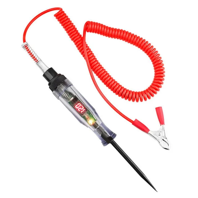 Testeur de circuit de tension de voiture et de camion, outils automatiques,  sonde de diagnostic de voiture, stylo de test, ampoule automobile, stylo de  polarité, 3V, 6V, 12V, 24V, 36V - AliExpress