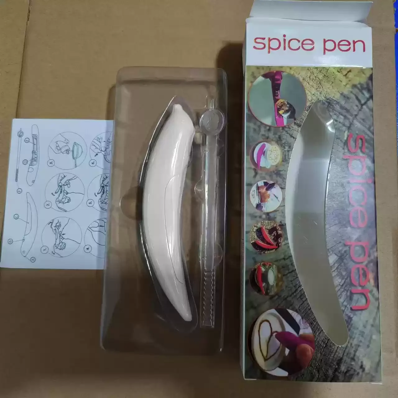 W-3BOMBER Electric Latte Art Pen - Coffee Cake Dec...