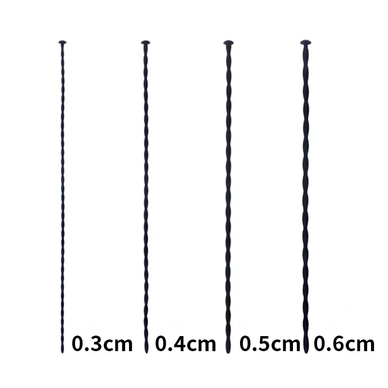 Soft Silicone Urethral Dilator Horse Eye Stick Penis Rod Male Masturbation Blockage Stimulator Catheter Sex Toys 8 Sizes For Men