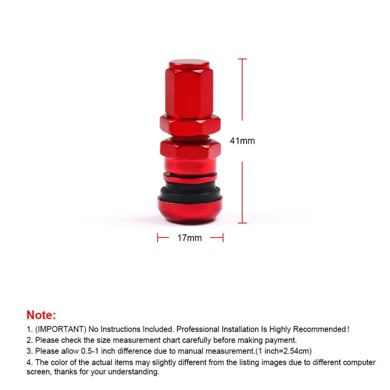 Car for Tire Retrofitting Valve Aluminum Personalized Wheel Tire Valve Stem Cover 4 Pack