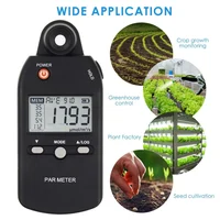 PAR Meter Illuminance Meter PPFD Quantum Sensor Full-Spectrum Record Function Indoor Outdoor Plant Light Meter 2