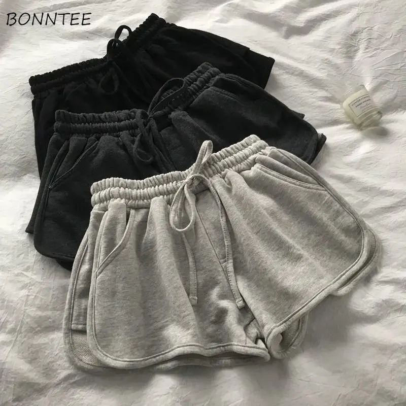 

Shorts Women Hotsweet Sporty New Summer Casual Popular Homewear Korean Style Comfort High Waist Harajuku Simple Daily Loose Ins