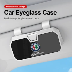 Car Sun Visor Sunglasses Organizer Box - Premium Vehicle Accessory (1 pcs white)