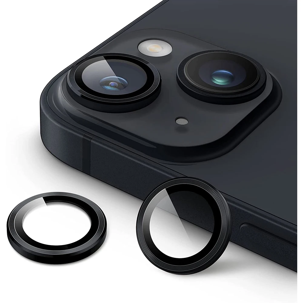 3D Camera Lens Protector for iPhone 14 Plus 13 Pro Max 12 Mini iPhone14 14Pro 13Pro 12Pro 14Plus Tempered Glass Protection Cover