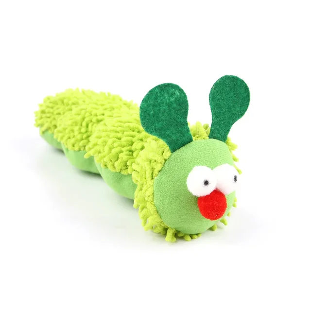 Cat Chew Toys Caterpillar Catnip Molar Toy Silvervine Cat Teaser Interaction Toy Clean Mouth Kitten Toy Pet Supplies Accessories 4