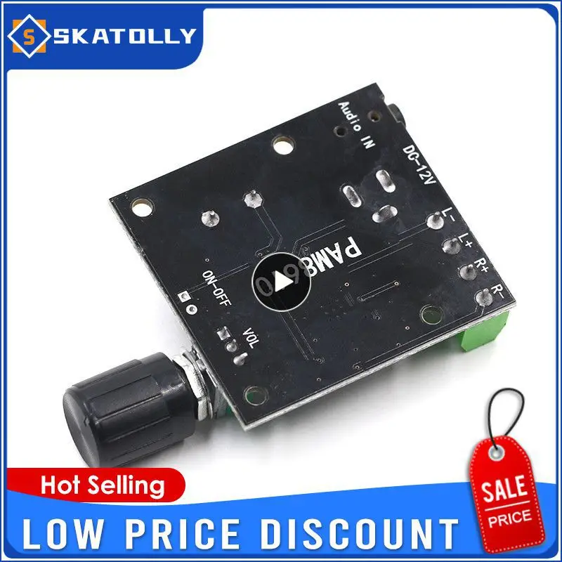 

20mA Power Amplifier Board 2x15W Dual Channel Audio Amp Module Speaker Amplification Replacement Amplifying Equipment