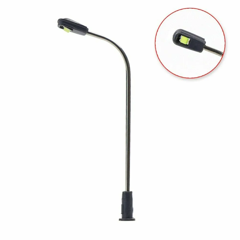 Warm White Model Street Lights Layout Lamppost Railroad Train Garden Playground Scenery LED Lamp Lighting 4