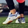 QUAOAR New Professional Table Tennis Shoes Men Women Anti Slip Badmintons for Couples Blue Red Light Weight Badminton Sneakers 5