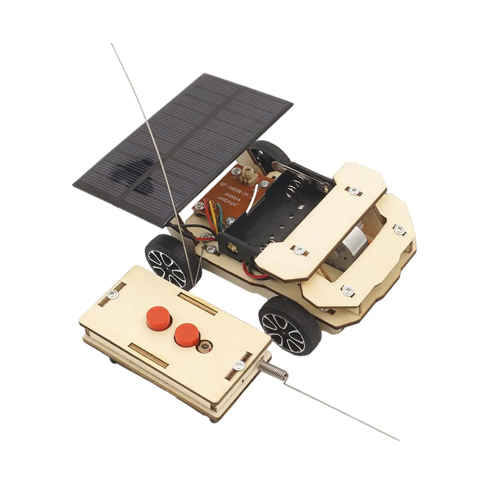 

Wooden Solar Power Car Model 3D Building Puzzles for Kids Ages 8-12 Children