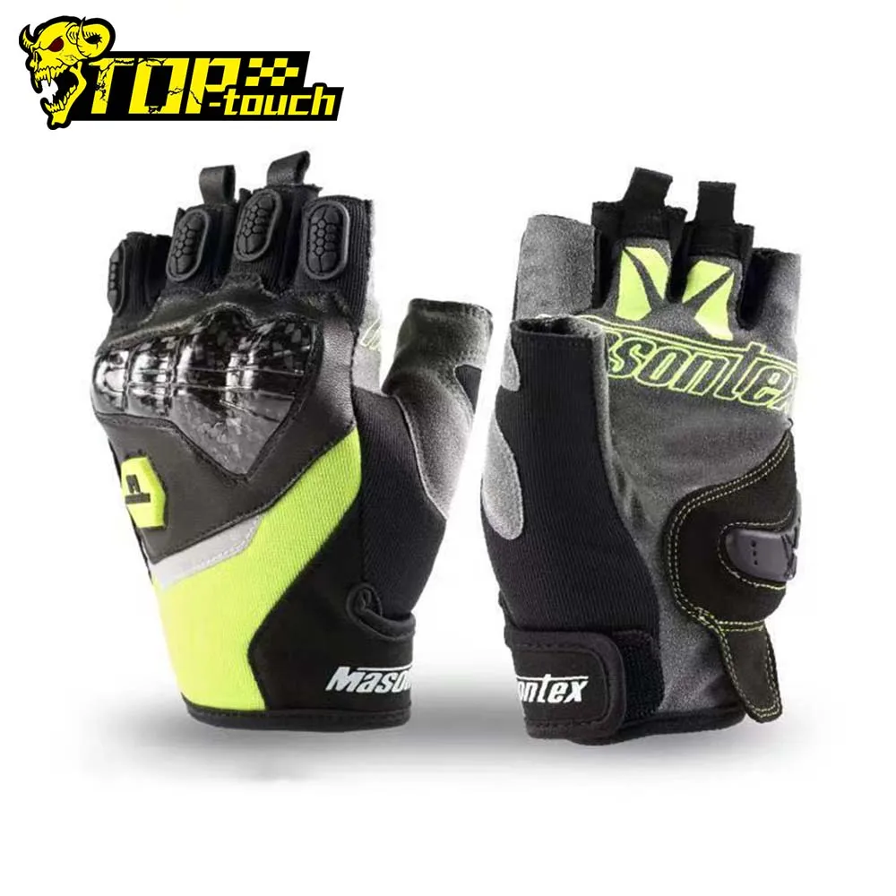 

New Glove Motorcycle Guantes Moto Motorcyclist Gloves Comfortable Luva Motociclista Half Finger Type Wear-resistant Non-slip