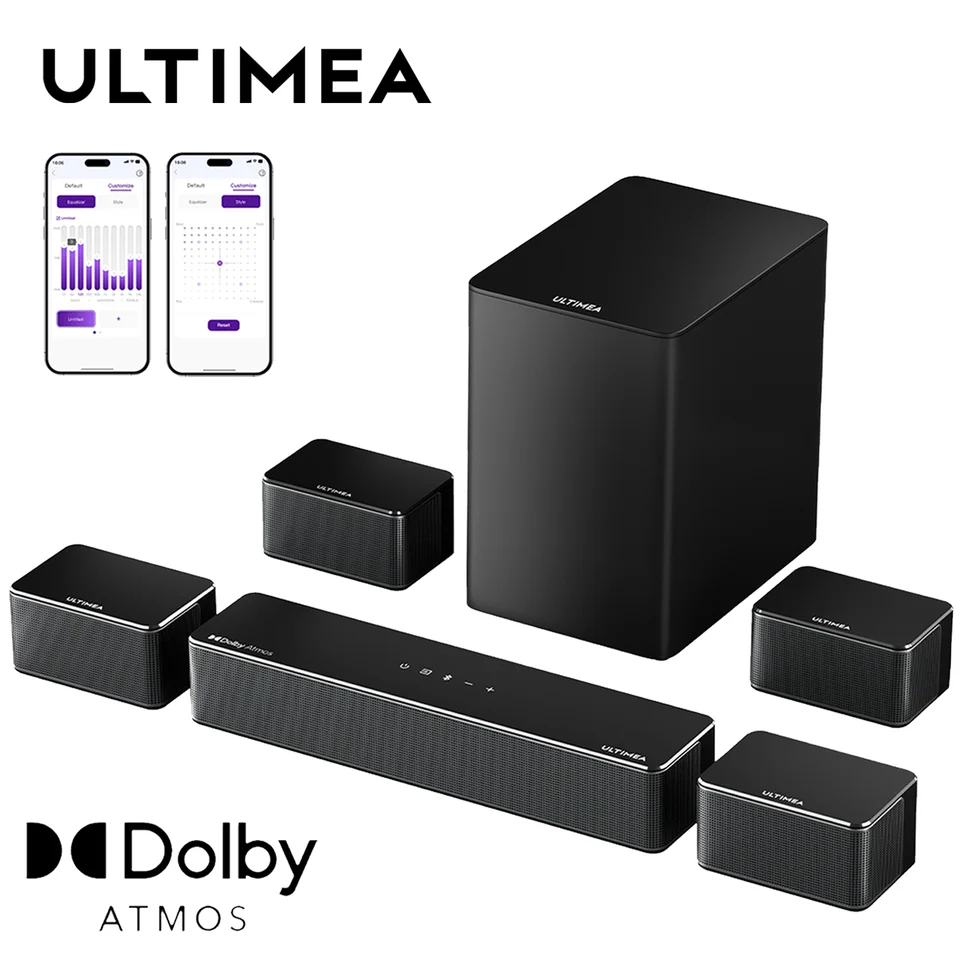 ULTIMEA Dolby Atmos サウンドバー テレビ用 Amazon.co.jp: ULTIMEA サウンドバー テレビ用 2.1ch Soundbar テレビ