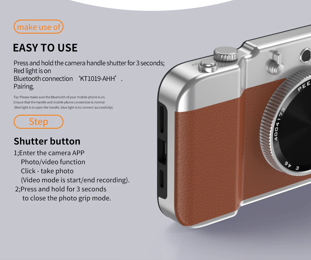 funda de telefono con cámara para iPhone Bluetooth multifuncional magnética Retro para iPhone 16 15 14 13 12 11 Pro Max cubierta a prueba de golpes con espejo cosmético » funda de telefono con cámara para iPhone