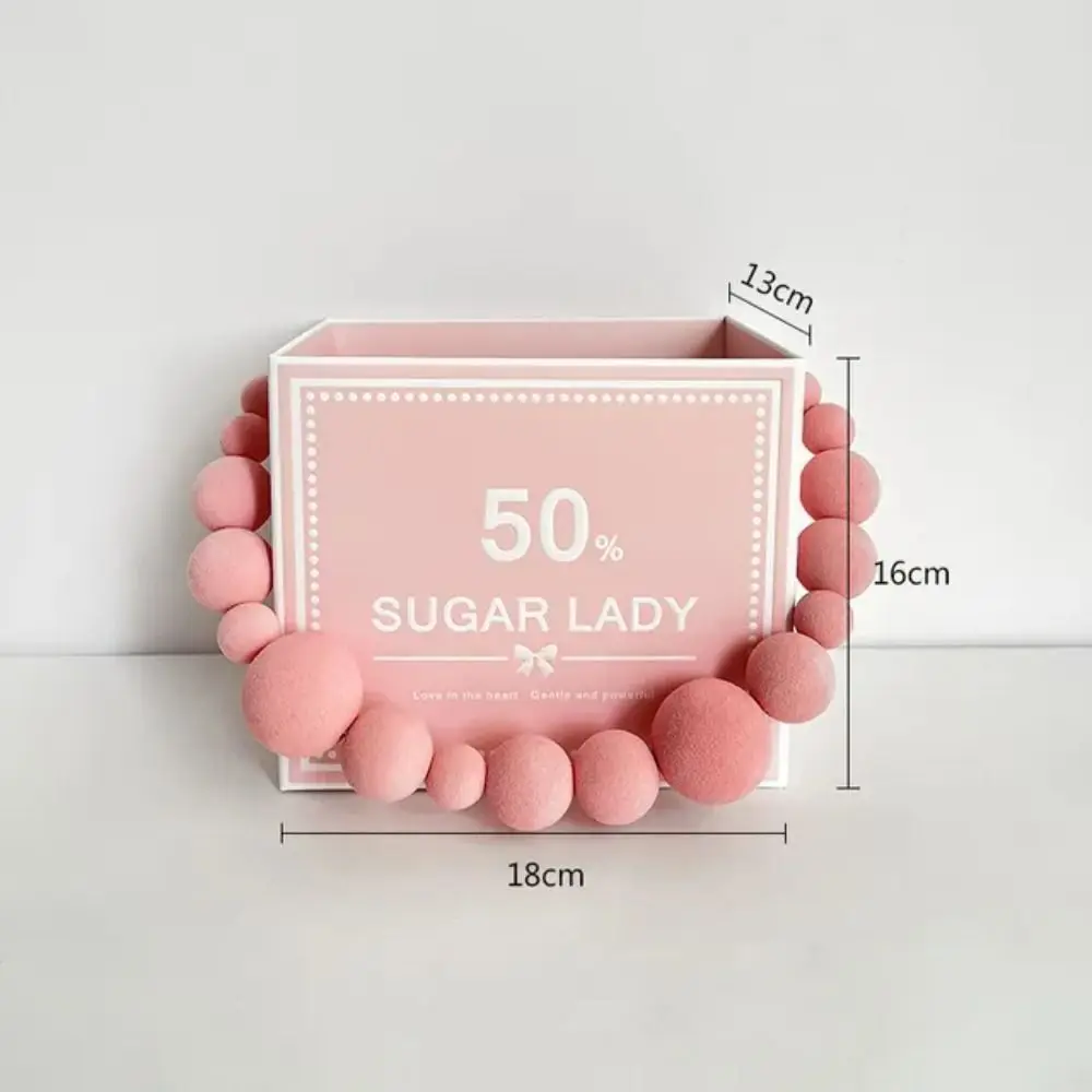 DIY 휴대용 꽃 다발 상자, 신선한 꽃 상자, 창의적인 선물, 로맨틱 꽃 가방