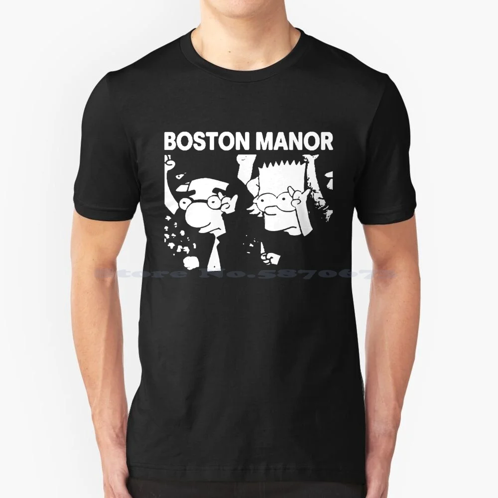 Boston Monor T Shirt 100% Cotone Tee 2022 Live Concert Boston Manor Tour 2023 2024 Boston Manor Album Boston Manor Cover