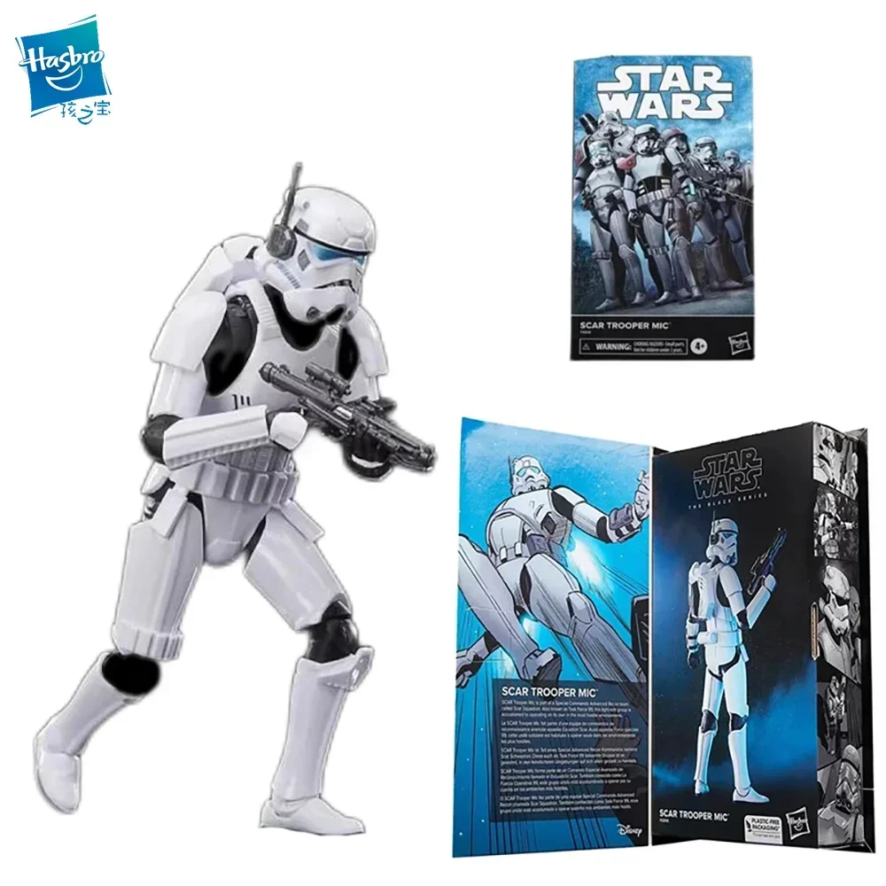

Hasbro Star Wars The Black Series SCAR TROOPER MIC 6 Inches 16CM Figure Model Toy Children's Toy Gifts Collect Toys F6999