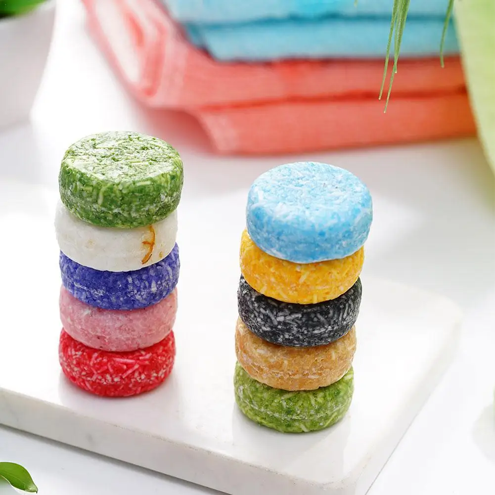 

10g Dark Polygonum Organic Solid Shampoo Soap Black Hair Color Dye Treatments Soap Natural Shampoo Hair Essence