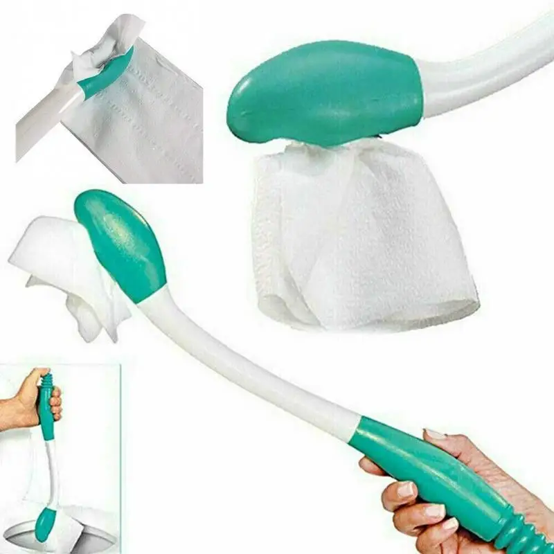 Butt Wiper For Disabled Toilet Aid Tool Wiping Wand Bottom Bum Wipe Toilet Cleansing Aid Elderly Pregnant Woman Wiping