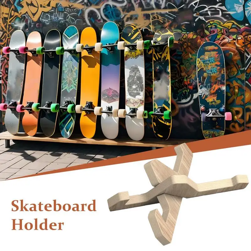 Skateboard Stand 1 Pair Snowboard Rack Longboard Wall Mount Snowboard Hardware For Enthusiasts And Collectors Family Friends